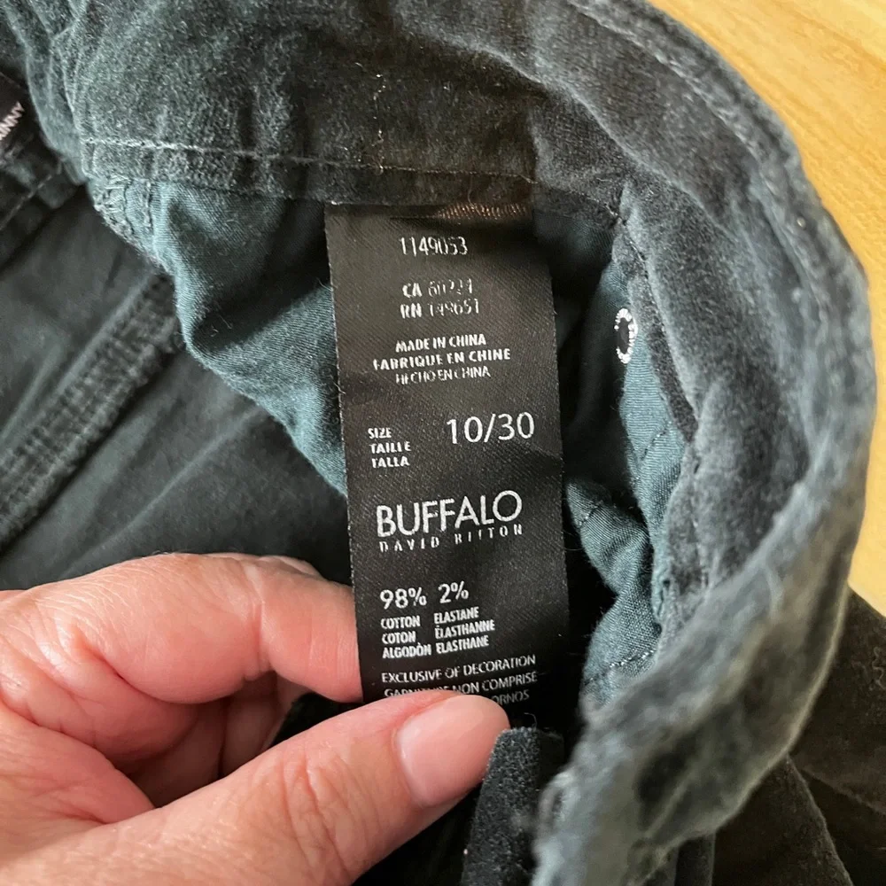 Buffalo David Bitton Velvet Skinny Pants - Picture 4 of 5